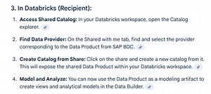 🔵 Enrich Data Products with SAP Databricks