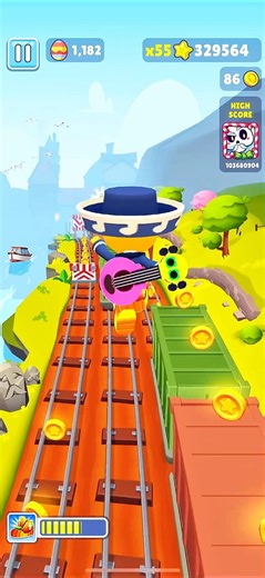 Subway surfers new video game subway surf 🏄‍♂️ top ranking #subwaysurfers #gaming