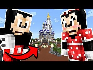 Disney Minecraft - Mickey Mouse In Disney Fun World! [1]