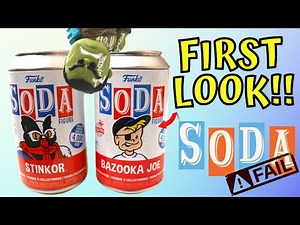 Funko Soda Unboxing FIRST LOOK! Bazooka Joe, Stinkor & HULK?!!