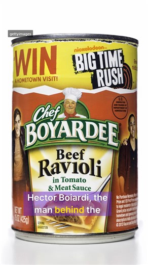 Did you know Chef Boiardi was a real person? -- Follow Factinate for more fun facts and fascinating stories! | Factinate