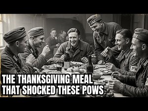 Unbelievable! German POWs in Texas Wept When They Saw Their Thanksgiving Dinner!