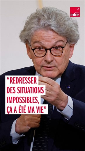 "Redresser des situations impossibles, ça a été ma vie." Pour faire face aux menaces internationales, Thierry Breton propose "10 chantiers contre la dépendance" de l'Europe vis-à-vis du reste de monde. L'ancien commissaire européen au Marché intérieur était l'invité de Questions politiques, dimanche 25 janvier. ➡️ https://l.franceinter.fr/vY1 | France Inter