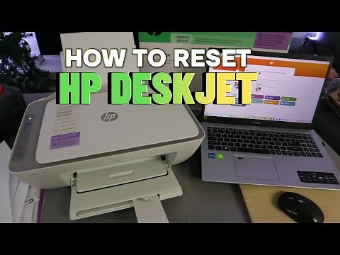 How To Reset HP Deskjet 2800e Printer