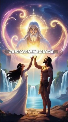 Genesis 2:18-23 (NIV): God creates Eve from Adam’s rib as a suitable helper.