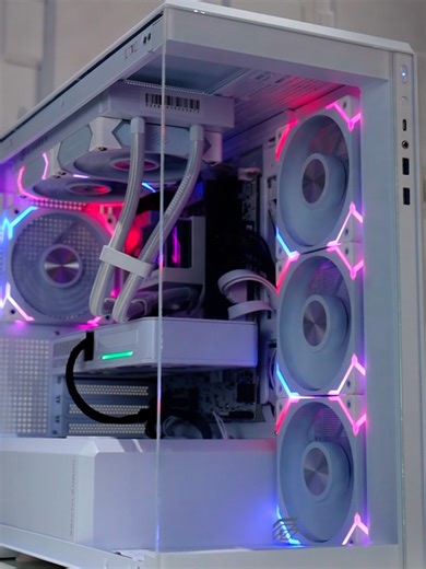 Stunning Gaming PC Build with RTX 5060 and Liquid Cooling