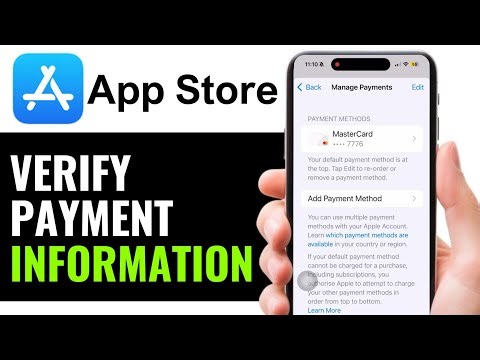 How To Verify Payment Information On App Store 2025 (QUICK GUIDE)