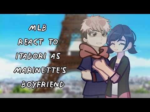 MLB React to Itadori as Marinette's Boyfriend || Gacha React