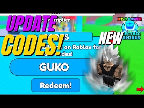 *NEW* UPDATE! POWER!!! CODES* Kamehameha Simulator ROBLOX