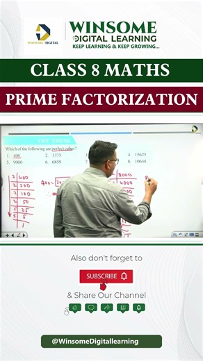 Find Perfect Cube Using Prime Factorization | Class 8 Maths 📘🔢