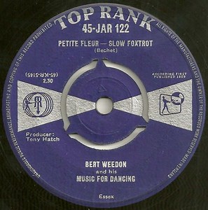Bert Weedon - Petite Fleur-Slow Foxtrot / My Happiness-Slow Foxtrot