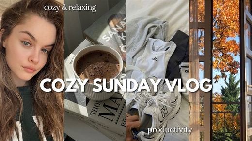 【英字vlog】Marija | 舒适的周日vlog🍂🧸| 缓慢但富有成效 | 舒适的早晨 | 丝芙兰购物分享