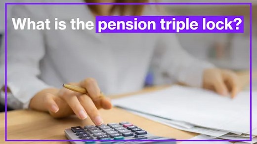 What is the pension triple lock?