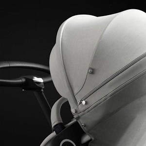 Sleek and stylish Stokke ® Xplory ®, the ultimate connection stroller is now available with an all black chassis. | Stokke