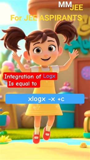 Integral calculus: Integration of Logx = xlox-x +c|Shortcut#jee