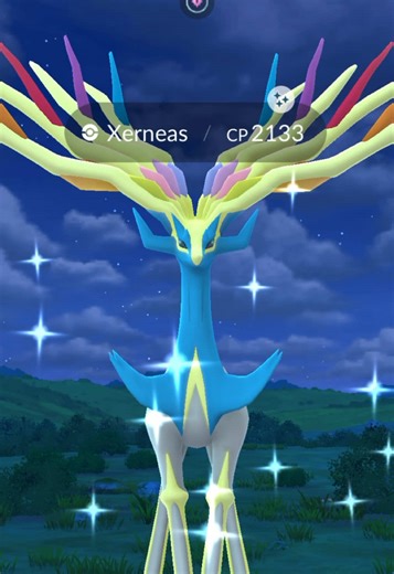My First Shiny Xerneas: A Pokémon Go Adventure