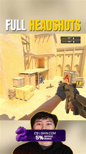 Five Heads. No Bodies. nocries Had the Galil AR.