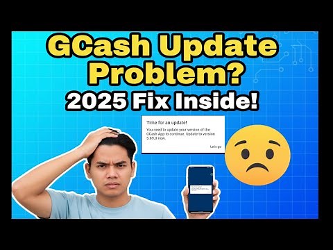 Fix gcash problem 2025 | gcash update problem | how to update gcash