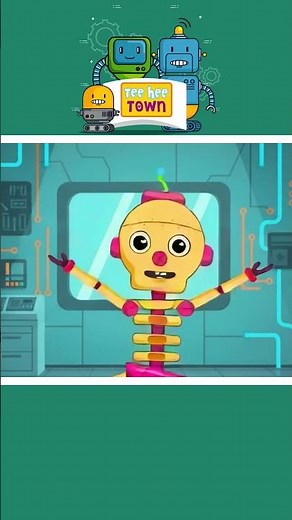 💀¡El robot esqueleto del bebé se ha activado! 🤖#shorts #spooky #puebloteehee