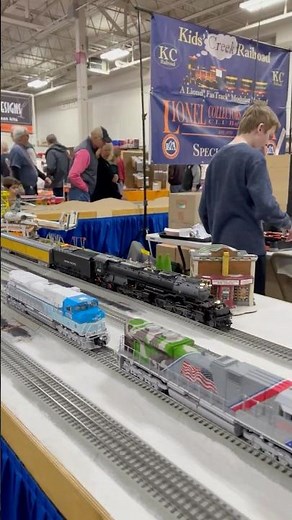 Springfield Big "E" Train Show: Lionel O Scale Vision Line Big Boy!