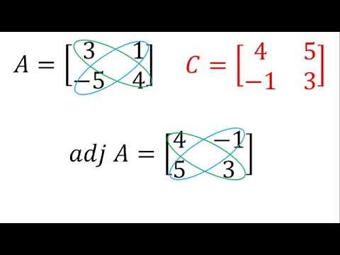 Adjoint of a 2x2 matrix | Linear algebra