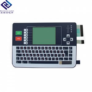 [Hot Item] Custom LCD Display Pet/PC Keypad Electronic Push Button Membrane Switch