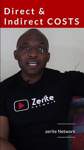 Know your direct and Indirect costs