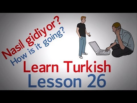 Learn Turkish Lesson 26 - Conversation Phrases (Part 6)