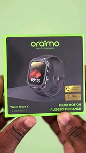 2.8K views · 66 reactions | New watch alert from oraimo. It's the oraimo watch Nova V and it goes for around N51,500. Spec: -1 ATM (around 10 meters) Waterproof -100+ Sport modes -2.01 inch HD Screen with tempered glass -Dynamic watch faces -Camera remote and preview sync - Integrated Music Player -Wireless call - 5 days battery life Purchase link is in my bio. | Valor Reviews | Facebook