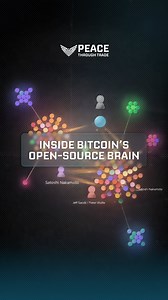 15 years of open source #bitcoin development in 20 seconds ⚡️ Source: YT Bitpaint #bitcoin #BTC #crypto #blockchain #viral | Peace Through Trade