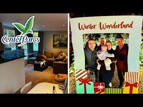 Center Parcs Sherwood Forest DAY 1 - Lodge Tour & Winter Wonderland
