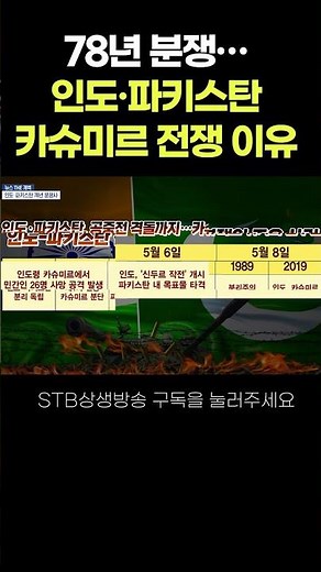 78년 분쟁… 인도·파키스탄 카슈미르 전쟁 이유 #shorts
