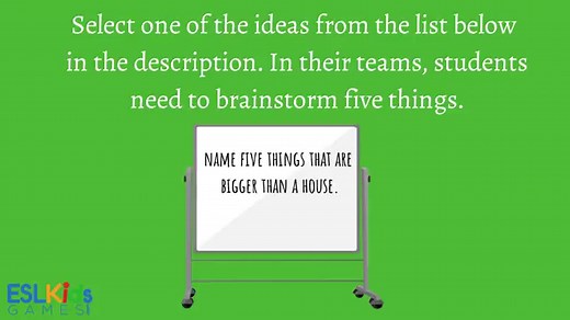 Five Things That... - ESL Kids Games