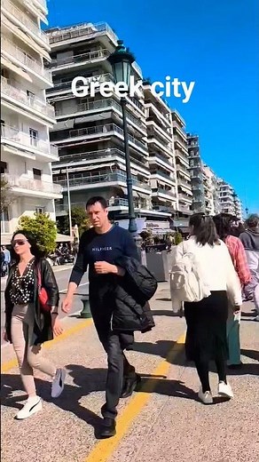 THESSALONIKI GREECE walking tour 🚶🌆🏙️ #travel #tour #europe