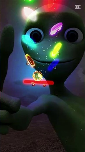 Dancing Green Alien Dance