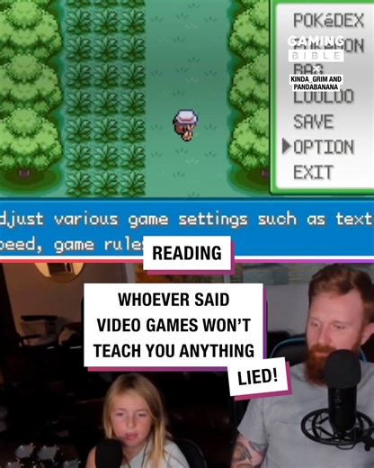 Teaching spelling with classic Pokémon - what a dad 🥰 | GAMINGbible