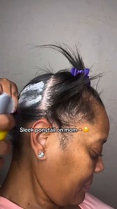 2 Sleek ponytail on mom🫶🏽 #fyp #foryou #sleekponytail #ponytailwin #fypp #ponytailhairstyle #viral #viralhairstyle #extendedponytail #ponytail #easyhairstyles #ponytailhack #ponytailtuto | Angel Soular