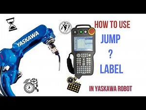how to Use Jump Label in Yaskawa Robot Programing