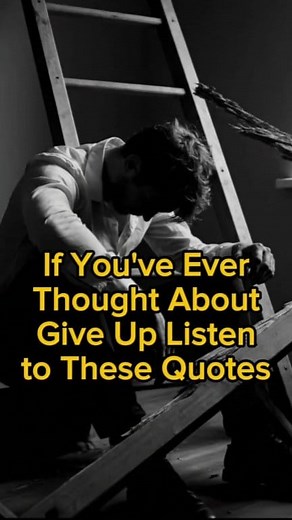 4.3K views · 100 reactions | If you've ever thought about giving up, listen to these quotes #quotes #resilience #wisdom #motivation | The Wise Said | Facebook