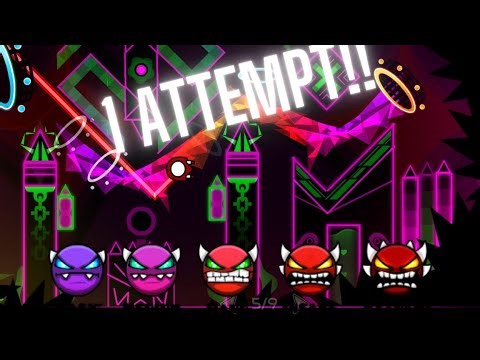 1 Attempt on Every Demon I've Beaten