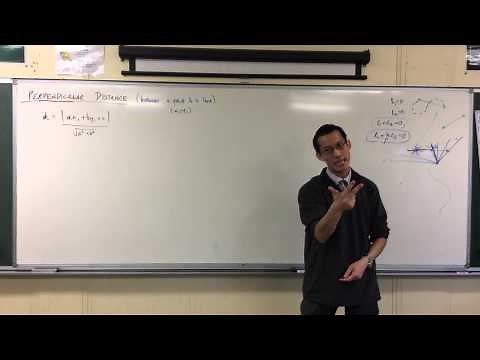 Perpendicular Distance (1 of 2: Introduction to the Formula)