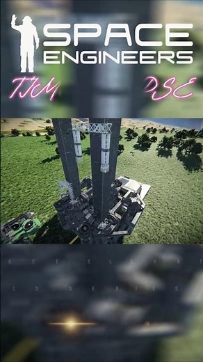 ⏳⏩2️⃣2️⃣Raising The Lift Platform! | Building A Space Elevator #spaceengineers