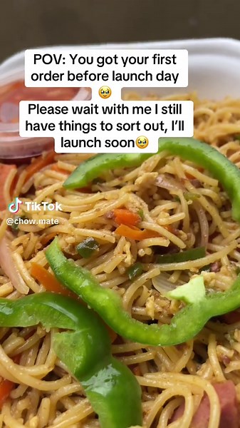 Please bear with me I can’t wait to launch but proper preparation births good results🥹🙏. ChowMate