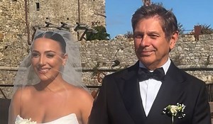 PICS: Duran Duran legend walks his daughter down the aisle