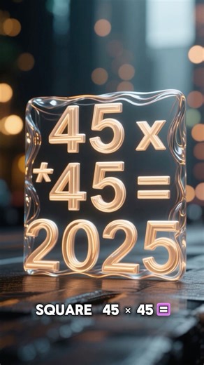 2025 Is a Perfect Square Year!