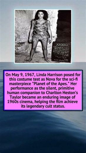 The Early Costume Test Footage of Linda Harrison for Planet of the Apes in 1967