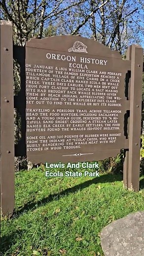 Lewis And Clark Trail Ecola State Park #Oregon #History