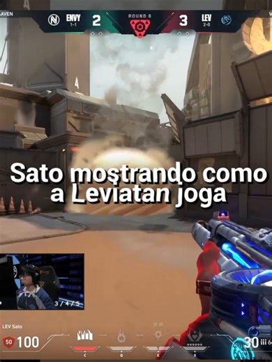 Sato mostrando como a Leviatan joga #valorant #radiant #valorantclips #leviatan #lev #fy #na #valorantgaming #clutch #envy #phoenix