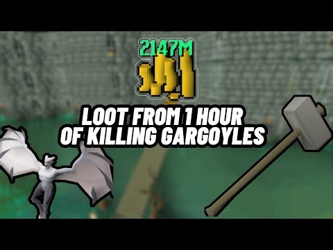 Most Consistent And AFK Money Making Method Ever! - 1 Hour Of Gargoyles - Old School Runescape