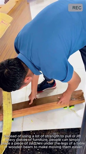 Pumpkin Trick to Move Heavy Furniture #video #viral #creative #technology #machine